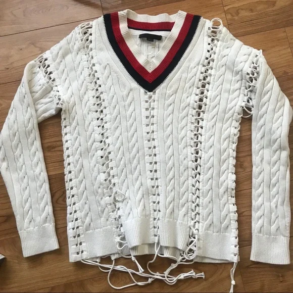 Alexander Wang Runway Cable Pullover
